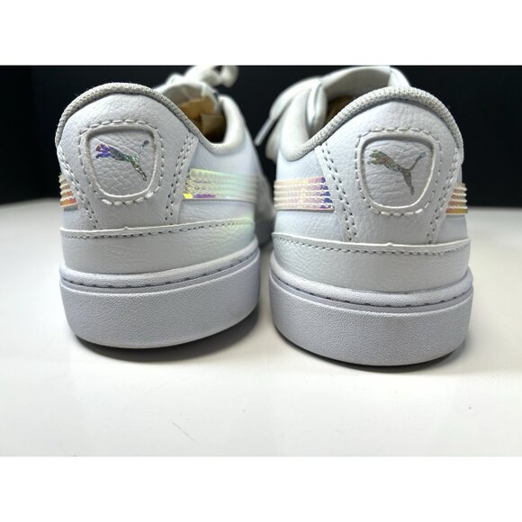 Puma Womens Vikky V3 386259-01 White Casual Shoes Sneakers Size 7.5 - Picture 7 of 16